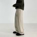 Men's Clothing MYQ Wide Leg Floor Length Slim Trousers Men's Cleanfit Autumn And Winter Korean Loose Straight Trendy Casual Trousers_viptrois.com
