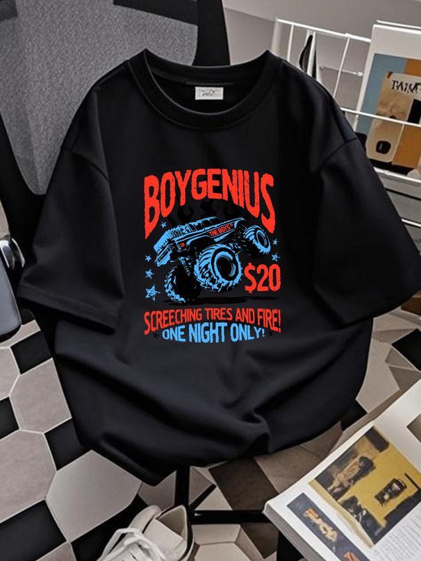 Boygenius Screeching Tires And Fire T-Shirt 2023 Tour Cotton Fan Shirt Gift Versatile Casual Designer Clothes Fashion Unisex Slightly_viptrois.com