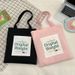 Women's Bags Canvas Bags Various Patterns Canvas Tote Bags Student Handbags Book Bags One Shoulder Cartoon Cloth Bags Wholesale_viptrois.com