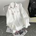Men's Clothing Lip Print Shirt Men's Long Sleeve Spring And Autumn Brand Loose Jacket Design Sense Printing Couple Men And Women Casual Shirt_viptrois.com