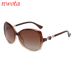 New Small Flower Decorated Sunglasses For Women High End Large Frame Elegant Retro Sunglasses Street Shooting Glasses_viptrois.com