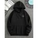 Letter Print Hoodie Trendy Brand Men's Top Hot-selling Loose Hooded Pullover Sweater_viptrois.com
