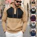 2025 Cross-border European, American Autumn And Winter New Products, Men And Women Of The Same Style, Couple Wear Loose Heavy Fleece Hooded Pullover_viptrois.com