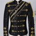 Men's Clothing Sequined Performance Costumes Banquet Guest Rock Singer Clothing Stand Collar_viptrois.com