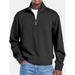 Men's Long Sleeve Zip-Up Casual Sportswear Jacket - Lightweight Stretch Comfort Fit For Gym, Running & Outdoor Activities_viptrois.com