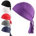Women's Hats Headscarf Breathable Mesh Cloth Long Tail Hat Quick Drying Hip Hop Sports Headscarf Head Cap Pirate Hat_viptrois.com
