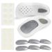 Breathable & Detachable Arch Support Insoles For Flat Feet – Adjustable Orthopedic Shoe Inserts For Men & Women (Silver Grey, Pack Of 1)_viptrois.com