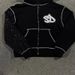 Hot-selling 3D Printed Fashion Zipper Sweater, Early Autumn Comfortable Casual Personalized Street Black Coat_viptrois.com