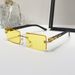 VOOTHOST New Sunglasses Colorful Fashion Men Women Driving Sun Glasses Rectangle Gradient Shades Outdoor UV400 Sun-Proof Eyewear F0290_viptrois.com