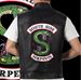 "Trendy Punk Style PU Leather Vest For Men & Women, Slim Fit Animal Print Waistcoat, Lightweight Fashion Jacket (Black, S-XXXL)"_viptrois.com
