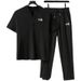 Men's Short-Sleeved Light Breathable Custom-Woven Seersucker T-Shirt Suit _viptrois.com