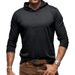 European American Popular Long Sleeve Spring And Autumn Foreign Trade Cross-Border Men's Casual Solid Color_viptrois.com