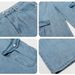 Retro Washed Light Blue Jeans For Men And Women 2025 Summer European And American Multi Pocket Straight Workwear Casual Trousers Trend_viptrois.com