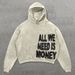 Men's Clothing Fashionable Youth Trendy Letter Sweatshirt For Outerwear Casual Loose Daily Sweatshirt Dopamine New Style_viptrois.com