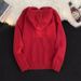 Men's Sweater Thick Autumn And Winter Style, Outer Hooded Pullover, Versatile And Fashionable Knit Sweater_viptrois.com