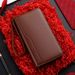 Men's Bags New Men's Long Zipper Wallet Coin Purse Large Capacity Multiple Card Slots Business Litchi Pattern Splicing Hand Wallet_viptrois.com