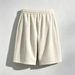 Men's Clothing Ice Silk Shorts Jacquard Wheat Ear Pattern Breathable Loose Plus Size Casual Straight Leg Summer Five Point Pants_viptrois.com