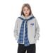 Two-Piece Hooded Sweatshirt For Men, Loose Pullover With Detachable Hat, Plaid Pattern, Niche Sports Shirt, High_viptrois.com