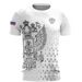 Russia Men's T-Shirts 3d Russian Flag Short Sleeve T-Shirt For Men Oversized Tees Mens Clothing Summer Casual Breath Sportswear_viptrois.com