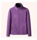 Unisex Reversible Fleece Jacket With Stand Collar - Winter Warm Plush Coral Fleece Coat For Men & Women - Thick Double-Sided Flannel Outerwear_viptrois.com