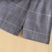 Mother & Kids Southeast Asian Summer Boy Suit Gray And White Checkered Vest Suit Three Piece Suit Handsome British Gentleman Children's Clothing_viptrois.com