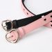 2024 New Perforated Love Hollow Belt for Women's Fashion Versatile Temperament Sweet Girl Dress Decorative Belt_viptrois.com