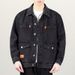Men's Clothing Plus Size Denim Jacket Men Spring And Autumn Fashion Loose Black Handsome Workwear Jacket Men Large Size_viptrois.com