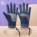 Children's Warm Gloves With Winter Velvet, Anti Slip Protection, Windproof, Outdoor Cycling, Student Roller Skating Sports Gloves_viptrois.com