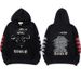 Trendy Brand UK DR ILL DR IP Hip Hop Rap Loose Face Bull Head Print Street Casual Sweater_viptrois.com