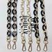 Bag Straps Acrylic Chain, Resin Chain, Two-color Acrylic_viptrois.com