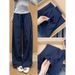 "Women's High-Waisted Workwear Pants – Flowy Wide-Leg Trousers, Slimming & Breathable Summer Casual Pants"_viptrois.com