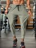 Men's Summer Jogger Pants - Quick-Dry, Breathable & Anti-Wrinkle With High Elasticity - Lightweight Sports Trousers For Running, Gym & Casual Wear_viptrois.com