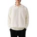 Men's Loose Base Warm Solid Color Pullover Sweater With A Collar Sweater, Couple's Jacket_viptrois.com