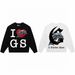 Trendy Brand Heart Print Heavy Cotton Unisex High Street Crew Neck Long Sleeve Sweatshirt_viptrois.com