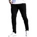 Loom Slim Fit Denim Long Cross-Border Exclusive For European And American Men's Fashion Elastic Waist New Skinny Pants_viptrois.com
