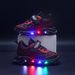 Children's Casual Shoes Flash Shoes Sports Shoes Mesh LED Light Up Children's Shoes New 1 6 Years Old Cool Boys_viptrois.com