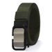 Nylon Belt Toothless Automatic Buckle Men's Casual Belt Outdoor Breathable All Match Belt Middle Aged Young Men And Women Trend_viptrois.com