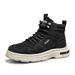 European Warm Series Men's Martin High Top Autumn 2025 New Trend Mid-Top Work Outdoor Wear-Resistant Hiking Boots_viptrois.com