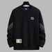 Men's Clothing Round Neck Casual Tops Sweatshirts Spring And Autumn Loose And Versatile Pullover_viptrois.com
