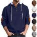 Cross-Border European And American New Men's Jacquard Hooded Pullover Long Sleeve Top Fashion Casual Sports Loose_viptrois.com