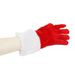 Christmas Short canary and white wool gloves Christmas party ceremonial performance gloves_viptrois.com