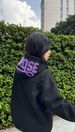 High Street Towel Embroidered Fleece Hooded Sweater Men's Autumn And Winter Couples Loose Cotton Hoodie Jacket Women's Tide_viptrois.com