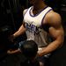 Men's Slim Fit Sports Vest Breathable Crew Neck Sleeveless T-Shirt Training Fitness Tank Top Trendy Bodybuilding Basketball Uniform_viptrois.com