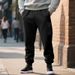 Men’s Heavyweight Workwear Joggers – Relaxed Fit Knit Sweatpants With Drawstring Waist (S-3XL, Black/Navy/Khaki/Gray)_viptrois.com