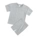Toddler Girls Clothing Girls Suit Short Sleeved Girls Sports Two Piece Suit New Children's Short Sleeved Shorts Summer Clothes_viptrois.com