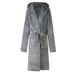 Men's Clothing warm men's large size thickened hooded patch pockets extended winter long sleeved solid color nightgown_viptrois.com