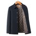 High-End Business Men's Clothing For Middle-Aged And Elderly 2025 Autumn Winter Thin Cotton Jacket Dad Wool Padded_viptrois.com