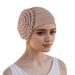 New Milk Silk Braid Diamond Snail Hat Muslim Hat Baotou Hat_viptrois.com
