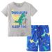 Mother & Kids New Summer Children's T Shirts Trendy Cartoon Sports Two Piece Suits Boys' Pants Short Sleeved Suits Children's Clothing Children's T_viptrois.com