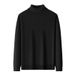 Autumn Winter 720G Thickened Snow Fretta Velvet Turtleneck Sweater Men's Simple Solid Color Casual Warm Base Shirt_viptrois.com